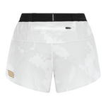 Quần chạy bộ Nữ Pressio Run Elite 3" Short - Trắng (White Camo)
