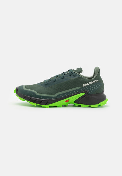 Salomon Men's Alphacross 5 - Darkest Spruce / Black / Gecko Green