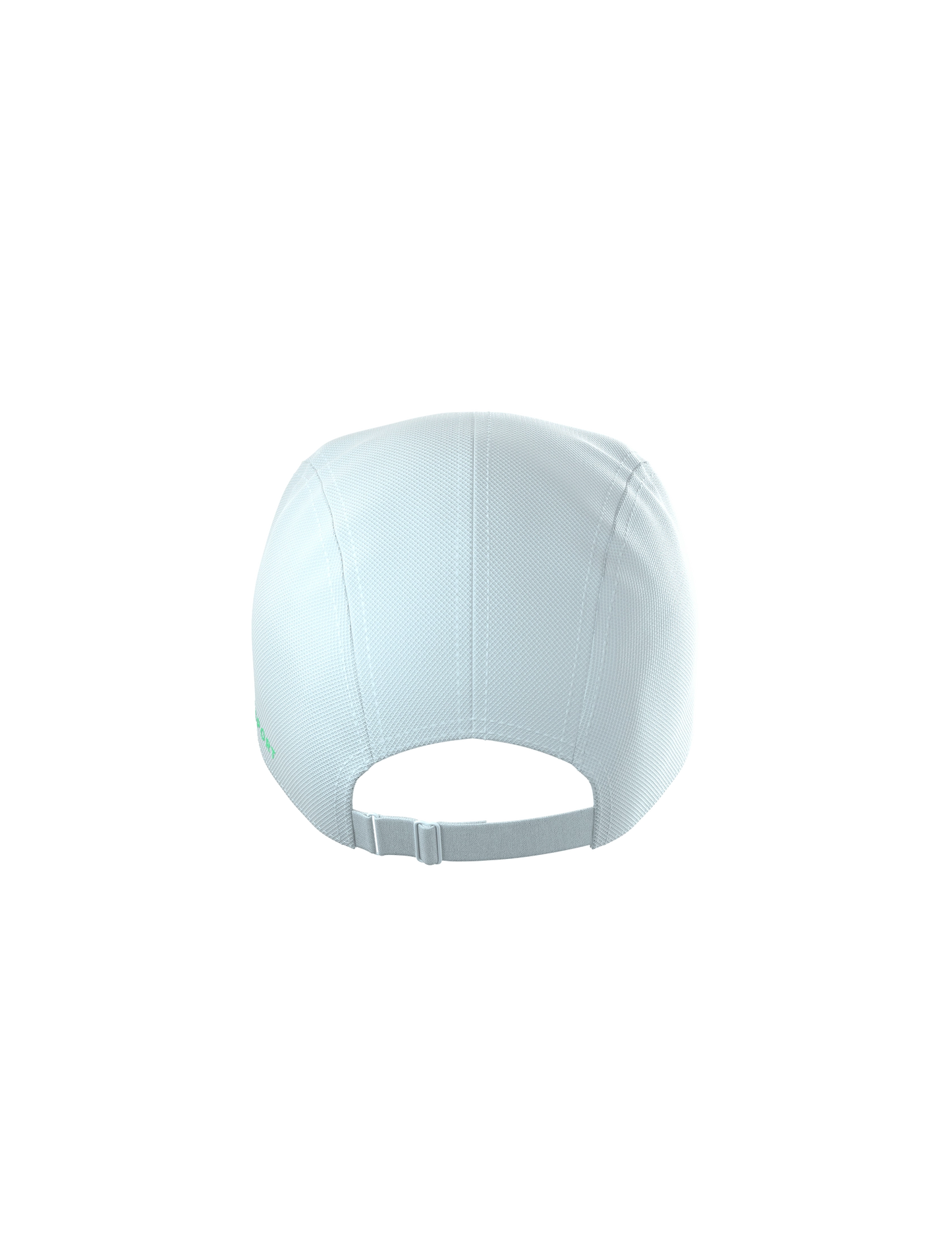 Mũ Chạy Bộ Compressport 5 Panel Light Cap - Star White/Blue Green