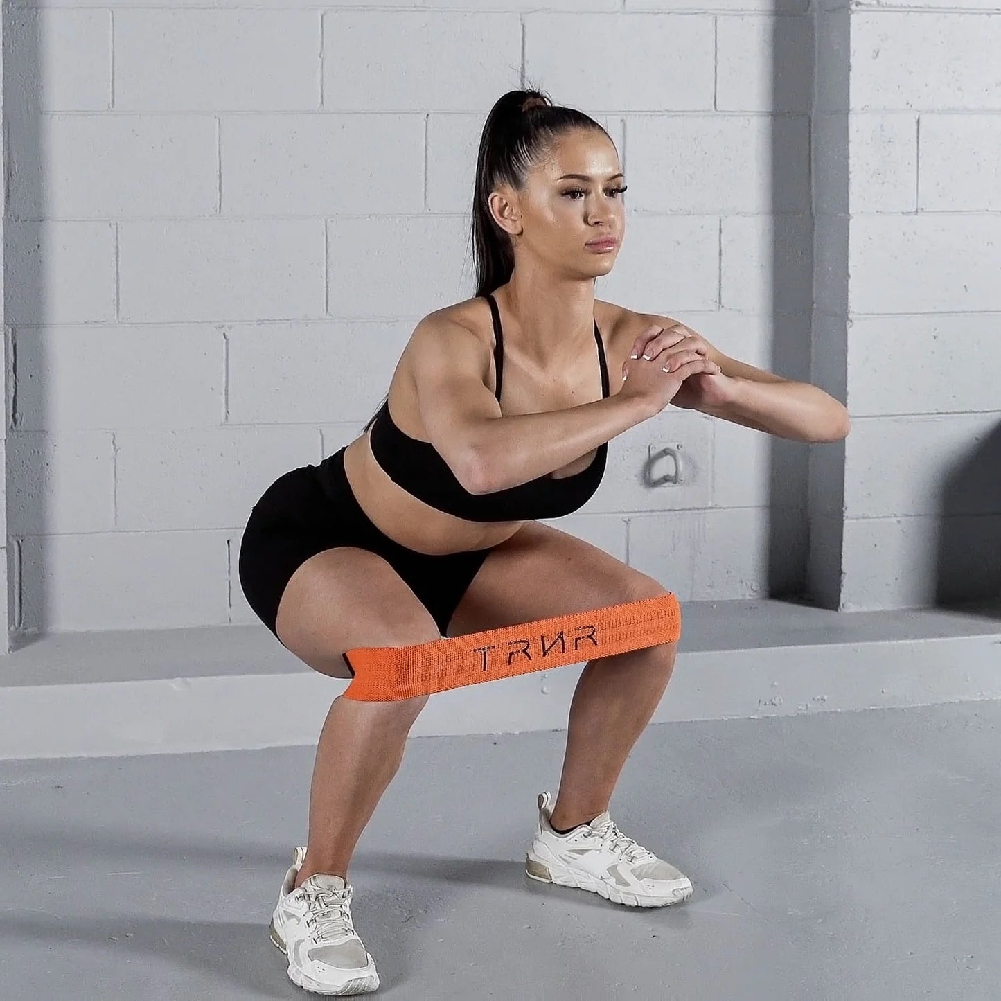 Dây kháng lực TRNR Squat Band Medium - Cam (Orange)