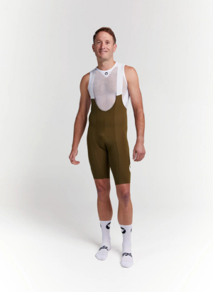 Quần yếm đạp xe Nam Black Sheep Team Bib - Olive