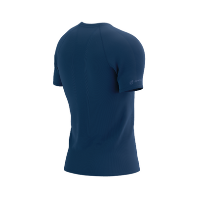 Áo chạy Trail Nam Compressport Trail Racing SS Tshirt - Xanh (Blues)