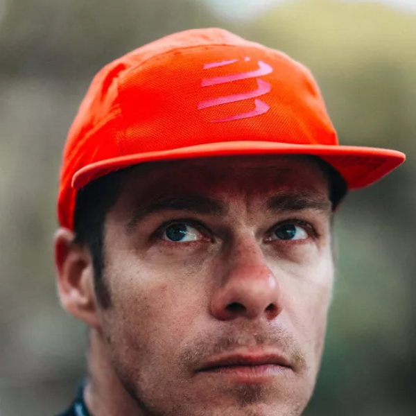 Mũ chạy bộ Compressport 5 Panel Light Cap - Đỏ (Red)