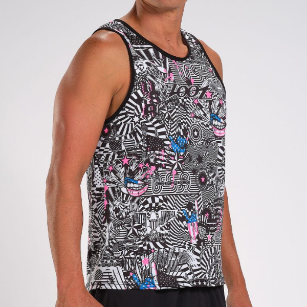 Áo chạy bộ Nam Zoot Run Classic Tee - American Rebel