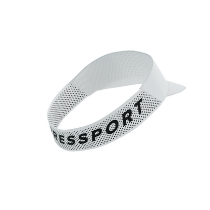 Mũ chạy bộ Compressport Pro Racing Visor - Trắng (White)