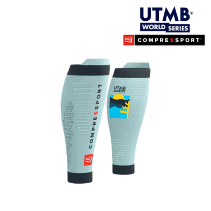 Băng bảo vệ bắp chân Compressport Calf Sleeves R2 3.0 UTMB - Ice Flow