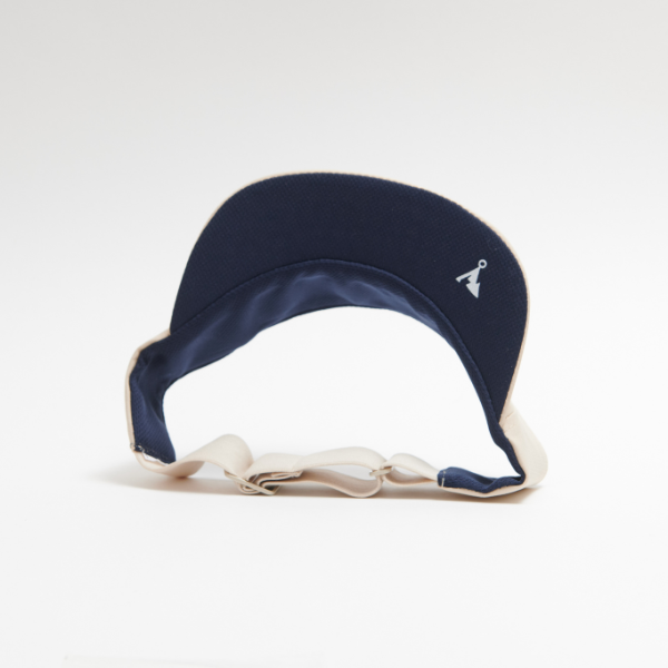 Nón VAGA Feather Visor - Hồng Pastel (Light Taupe/Navy Blue)