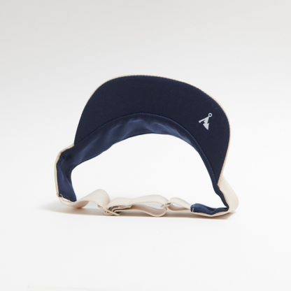 Nón VAGA Feather Visor - Hồng Pastel (Light Taupe/Navy Blue)