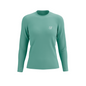 Áo chạy bộ Nữ Compressport Performance Long Sleeve Tshirt W - Xanh (Shell Blue)