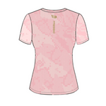 Áo tay ngắn Pressio Women's Prevail S/S Top (Elite Mesh) - Camo Pink