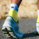 Compressport Pro Racing Socks v4.0 Run High - Safe Yellow/White