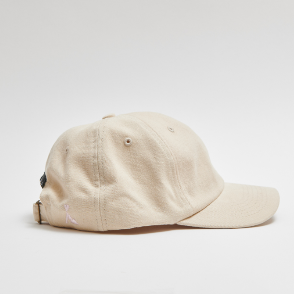 Nón VAGA Washed Cotton Lifestyle Cap - Vàng Pastel (Washed Sand/Navy Blue)