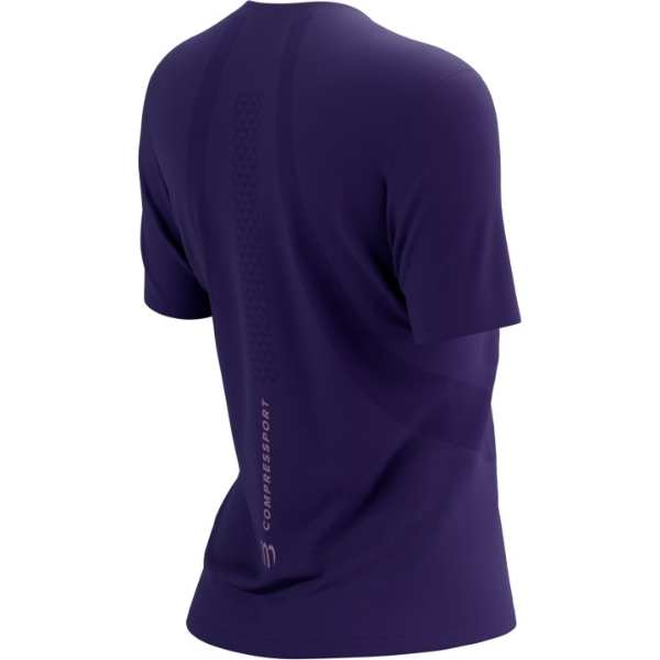 Áo chạy bộ Nữ Compressport Performance SS Tshirt - Tím (Purple)