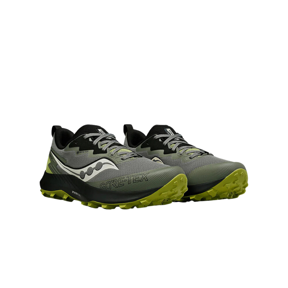 Saucony MEN'S PEREGRINE 14 GTX - BOUGH/OLIVE