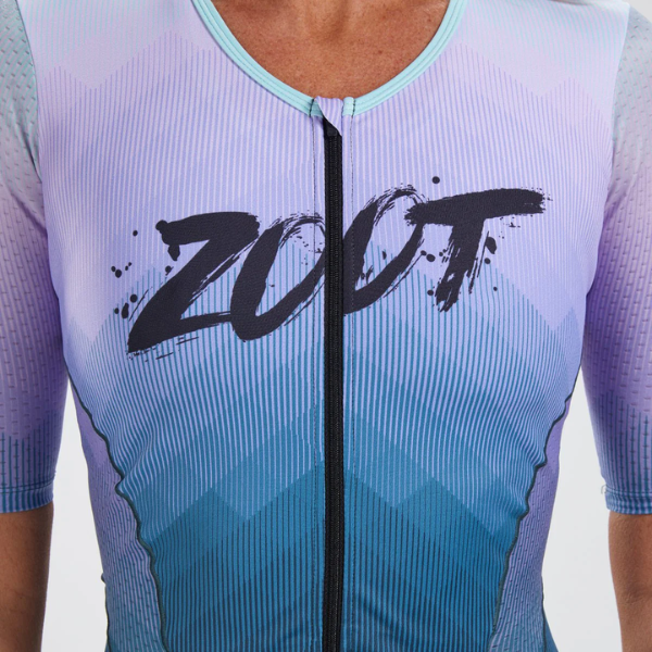 Đồ Ba môn Nữ Zoot Custom Tri Set In Sleeve Fz Racesuit - Kona Ice