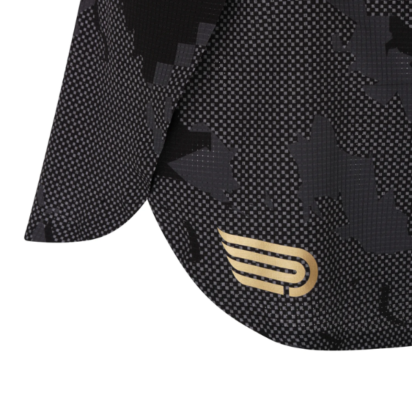 Quần chạy bộ Nam Pressio Run Elite 3’ Short - Đen Camo (Camo Black)