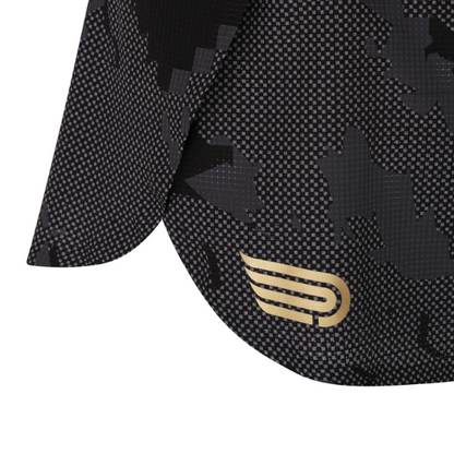 Quần chạy bộ Nam Pressio Run Elite 3’ Short - Đen Camo (Camo Black)