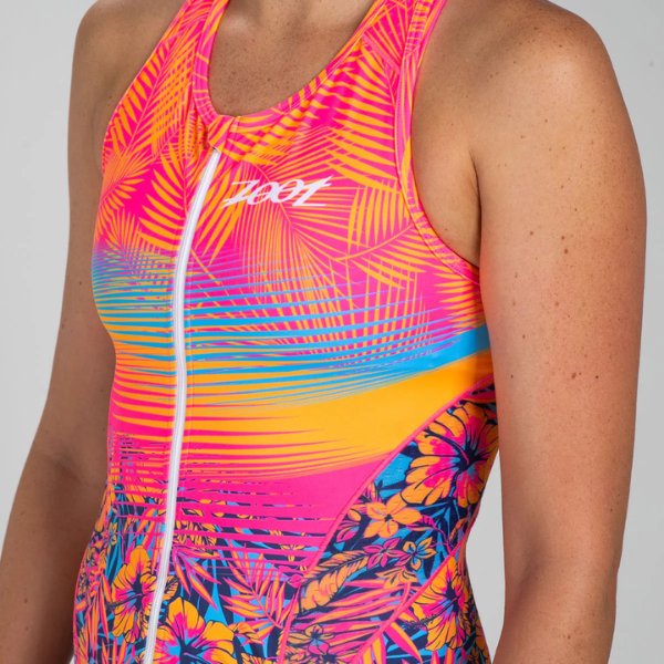 Đồ Ba môn Nữ Zoot Tri SLVS Fz Racesuit - Club Aloha