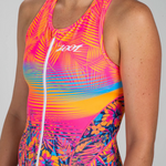 Zoot Women's Tri SLVS Fz Racesuit - Club Aloha