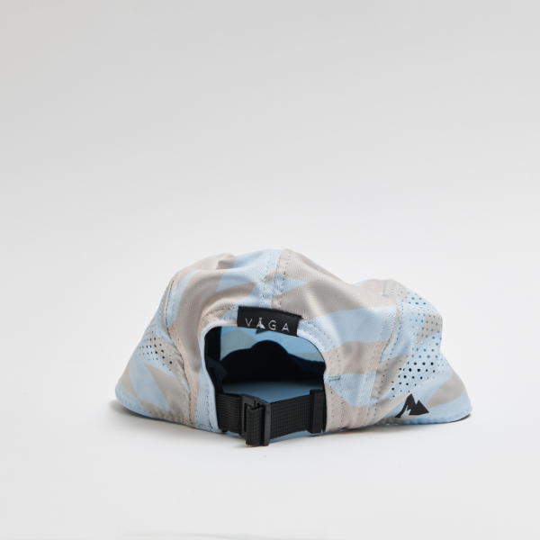 Nón VAGA Feather Racing Cap - Xanh Pastel (Pastel Blue/Light Taupe/Navy Blue)