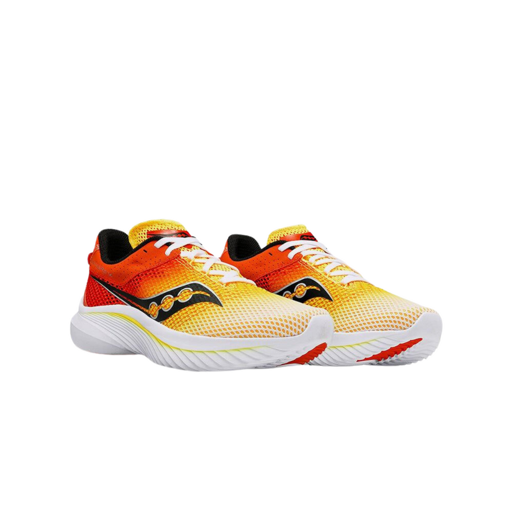 Saucony Men's Kinvara 14 - WHITE/VIZIORANGE