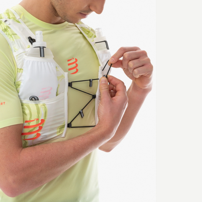 Vest chạy Trail Compressport UltRun Evo 10 - Xanh (Sugar/Green Camo)