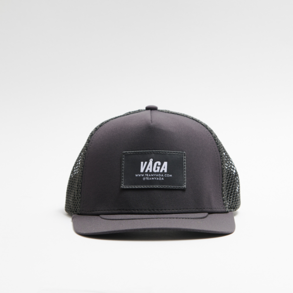 Nón VAGA Open Mesh Trucker Cap - Xám Than (Charcoal)
