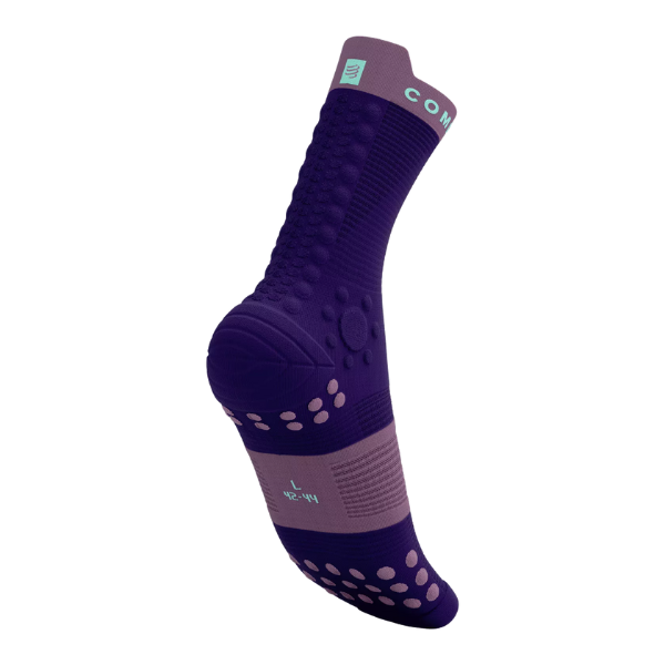 Compressport Unisex's Pro Racing Socks v4.0 Trail - Purple/Grape