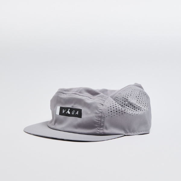 Nón VAGA - Feather Racing Cap - Xám (Aluminium Grey/Black)