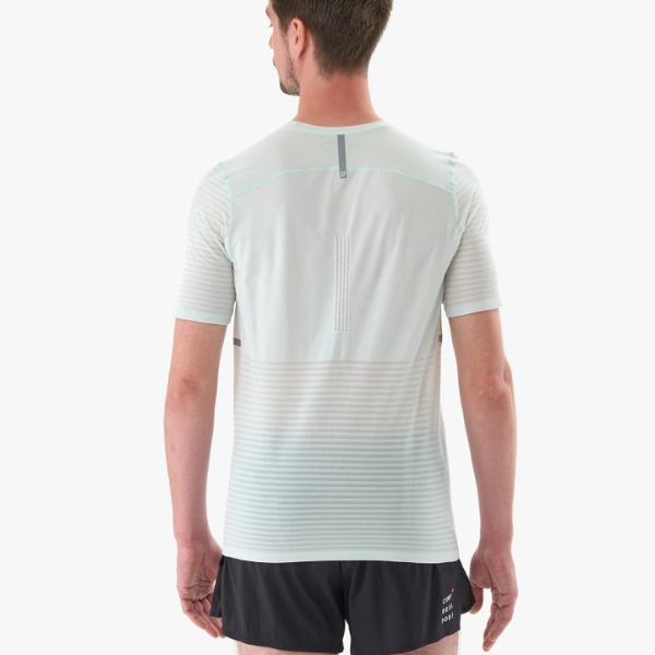 Áo chạy bộ Nam Compressport Pro Racing SS Tshirt - Ice Flow