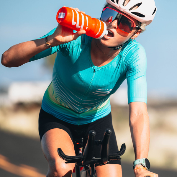 Bình nước Compressport Cage Cycling Bottle - Đỏ/Trắng (Red/White)