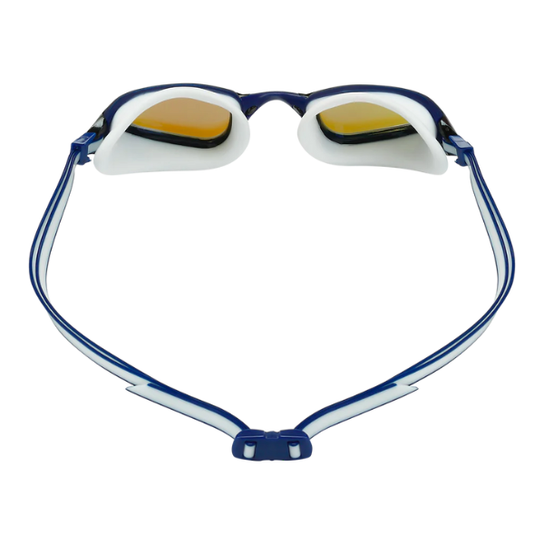 Aqua Sphere Fastlane A1 - Blue/White: Blue Titanium Mirrored