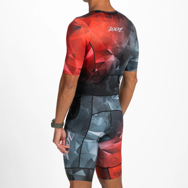 Zoot Men's Tri Aero FZ Racesuit - Crystal