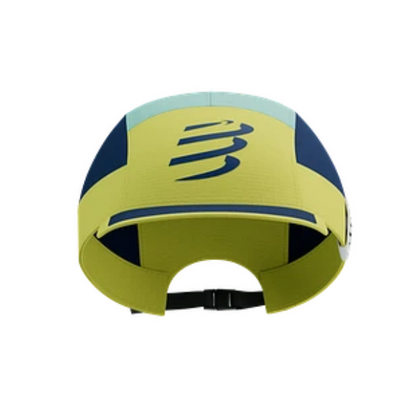 Mũ Compressport 5 Panel Light Cap - Vàng (Eggshell Blue/Green Sheen/Dress Blues)
