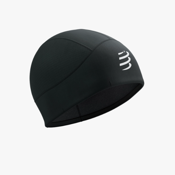 Mũ Compressport Hurricane Beanie - Đen (Black)