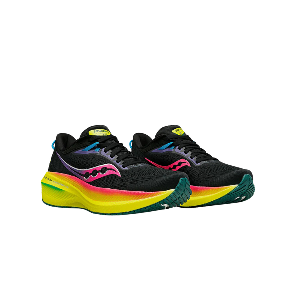 Saucony Women's TRIUMPH 21 - BLACK/PINK