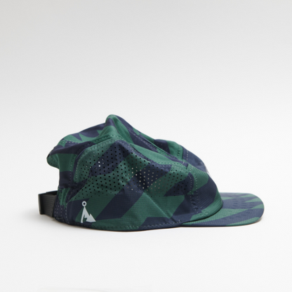 Nón VAGA Feather Racing Cap -  Xanh Racing (Navy/Racing Green/Navy Blue)