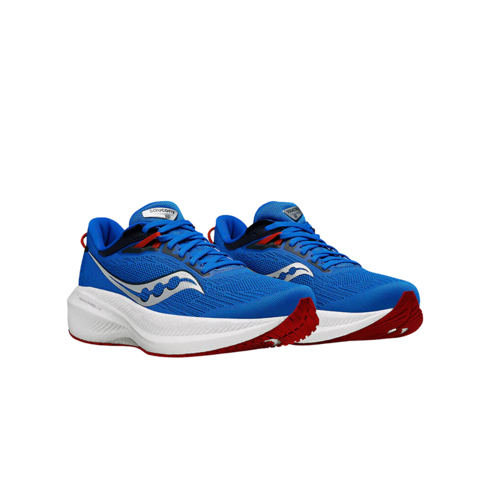 Saucony Men's TRIUMPH 21 -  COBALT/SILVER