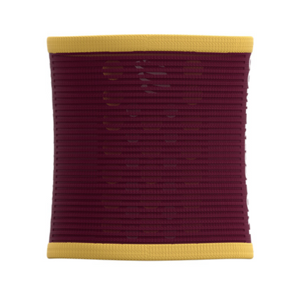 Băng bảo vệ cổ tay Compressport Unisex's Sweatbands 3D.Dots - Nâu (Zinfandel/Honey)