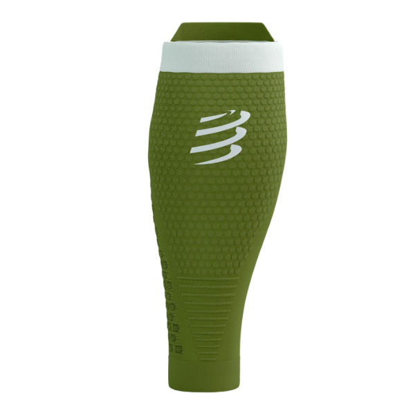 Băng bảo vệ bắp chân Compressport Calf Sleeves R2 3.0 - Xanh (Woodbine/White Refl)