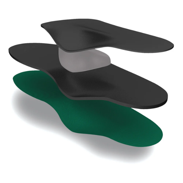 Miếng lót giày SPENCO RX Full Length Arch Cush - Đen (Black)