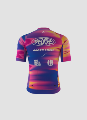 Áo đạp xe Black Sheep Men's Team SS Jersey - Never Mind Furnace