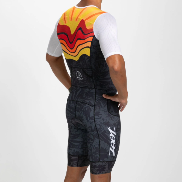 Bộ áo liền quần Ba môn Nam Zoot Tri Aero FZ Racesuit - West Coast