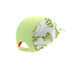 Mũ chạy bộ Compressport Pro Racing Cap - Xanh/Đỏ (Green Camo/Fluo Red)