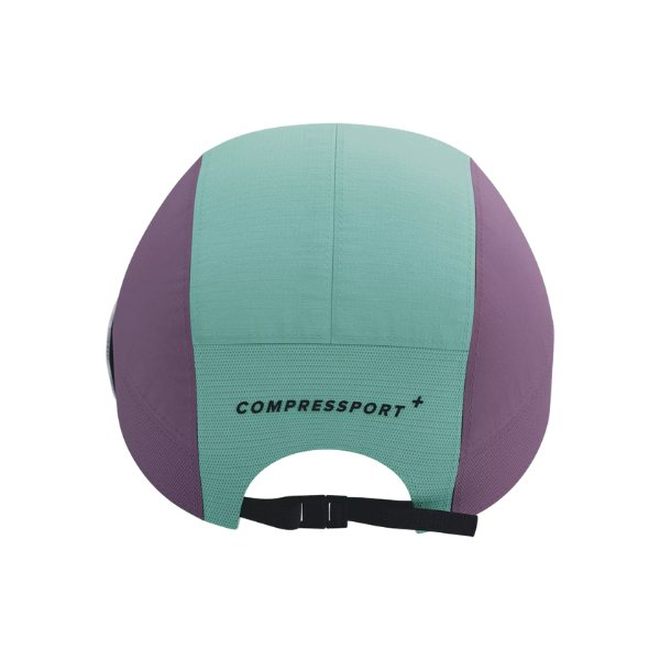 Compressport 5 Panel Light Cap Uniq Size - Shell Blue/Grape