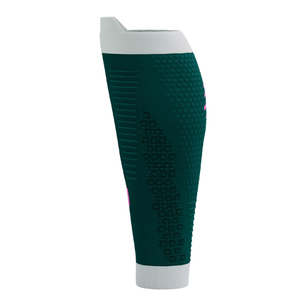 Băng bảo vệ bắp chân Compressport Calf Sleeves R2 3.0 - Xanh (Storm/White)