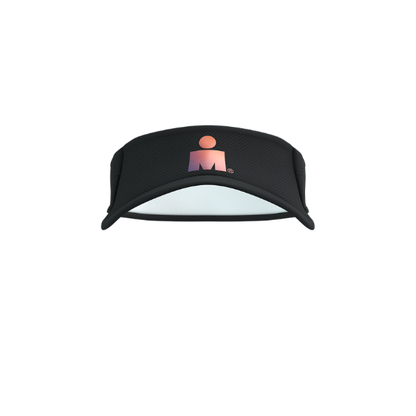 Mũ chạy bộ Compressport Visor Ultralight IRONMAN - Đen (Black)