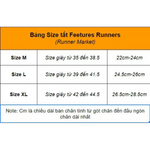 Tất chạy bộ Feetures Elite Ultra Light No Show Tab - Xám (Gray)