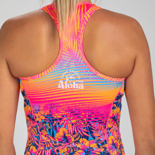 Zoot Women's Tri SLVS Fz Racesuit - Club Aloha