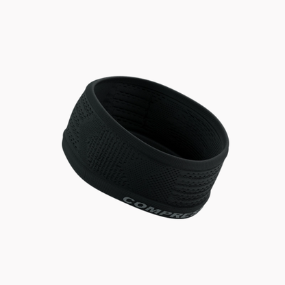 Băng đô thể thao Compressport Thin Headband On/Off - Aurora Black/Aurora